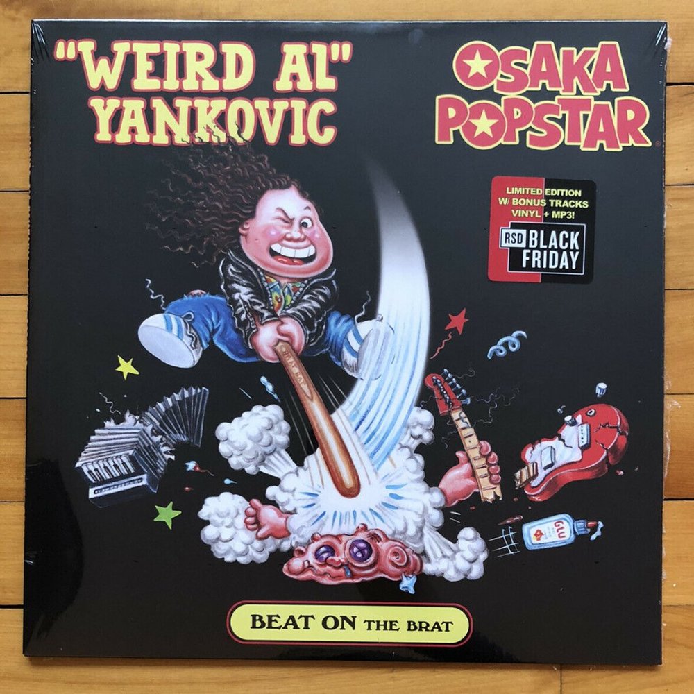 Weird Al Yankovic & Osaka Popstar Beat On The Brat 12” Vinyl ~ RSD Blk Fri 2021